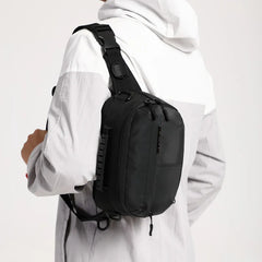 Waterproof Chest Pack Waist Bag for Men Outdoor Sports Crossbody Bag