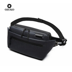 Waterproof Men Waist Bag Fanny Pack Shoulder Belt Bag Male Phone Pouch Bags Trav
