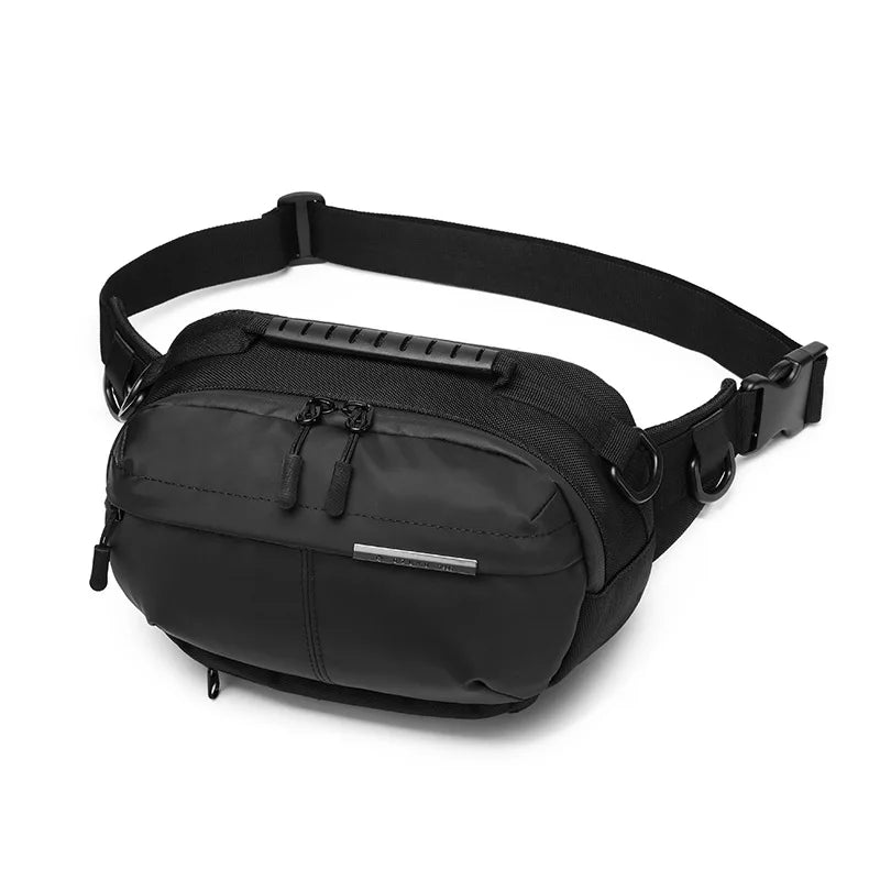 Waterproof Men Waist Bag Chest Pack Outdoor Sports Crossbody Bag