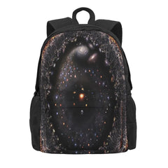 Universe Logarithmic 1 Backpack School Bag Zipper Close Girl