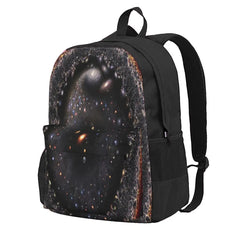 Universe Logarithmic 1 Backpack School Bag Zipper Close Girl