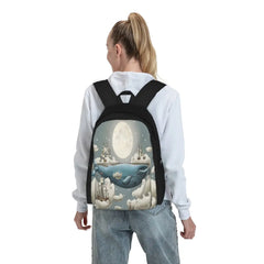 Ocean Meets Sky 1 Backpacks Men's Handbag Travel Backpack