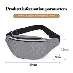 Men Women Waist Bag Sports Multi-functional Mobile Phone Money Belt Bag
