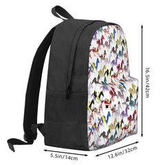 Horse Races Backpack Men's and Women's School Bag