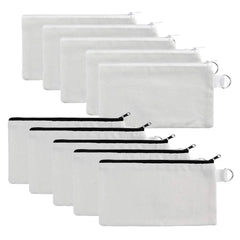 Canvas Cosmetic Bag Travel Pouch Makeup Bag DIY Fabric Tools Holder