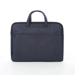 Canvas Conference Bag Zipper File Bag Waterproof Briefcase