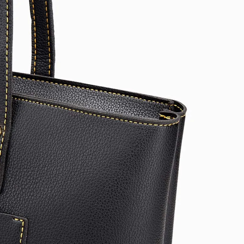 Office Ladies Shoulder Bags Women PU Underarm Large Capacity Totes Bag