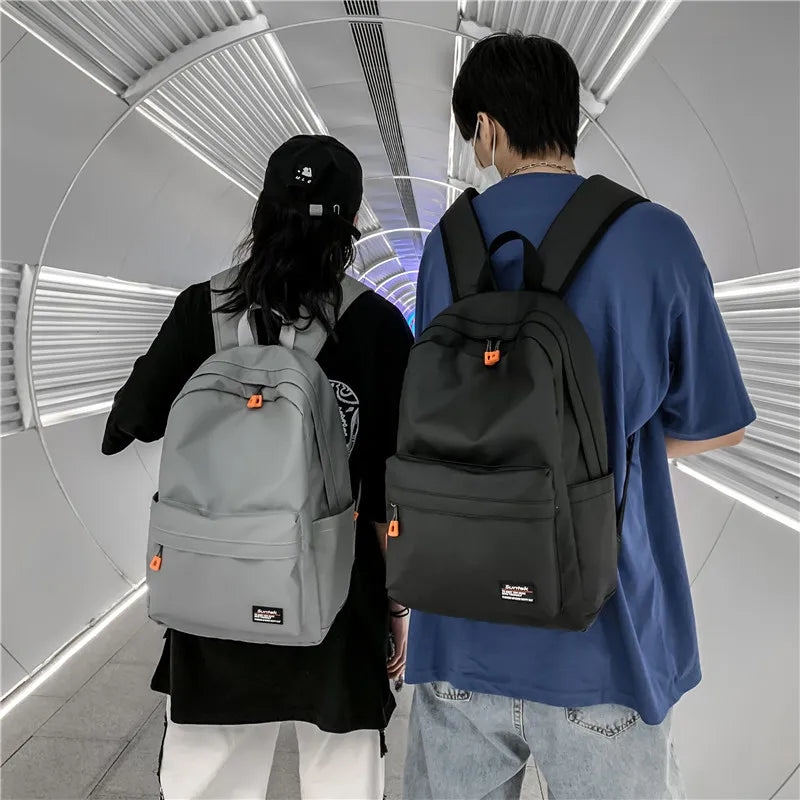 Men's Business Backpack Ultralight Waterproof PU Leather