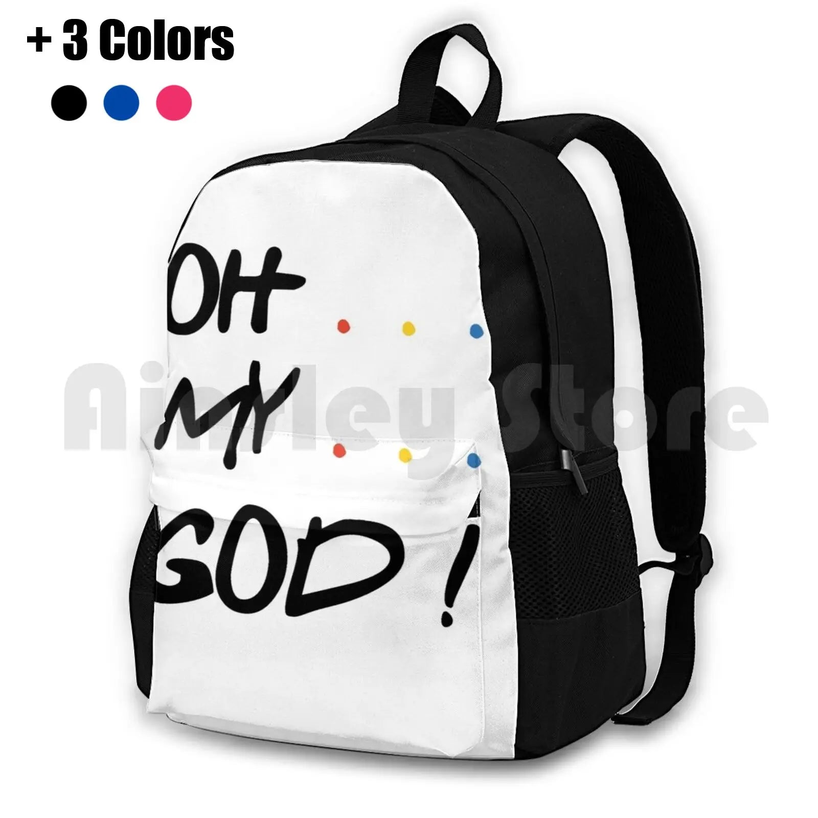 Janice Quote Backpack | Oh My God! TV Sitcom 90s Phoebe Horse