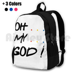 Janice Quote Backpack | Oh My God! TV Sitcom 90s Phoebe Horse