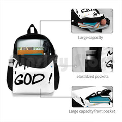Janice Quote Backpack | Oh My God! TV Sitcom 90s Phoebe Horse