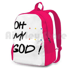 Janice Quote Backpack | Oh My God! TV Sitcom 90s Phoebe Horse