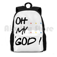 Janice Quote Backpack | Oh My God! TV Sitcom 90s Phoebe Horse