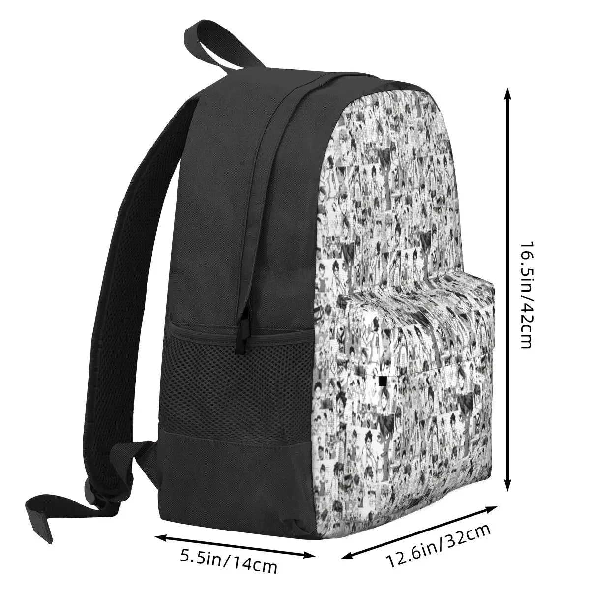 Oikawa Manga Collage Backpacks Men Women Children