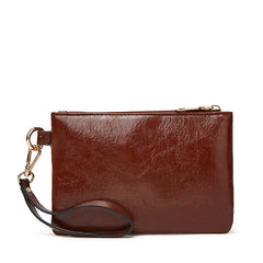 Large Capacity Women Shoulder Bag Oil Wax Skin Leisure Handbag