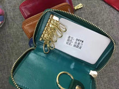 Oil Wax Cow Leather Key Holder Men Women Multifunctional