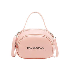 OkoLive Small Round Bag One Shoulder Diagonal Student Summer Handbag