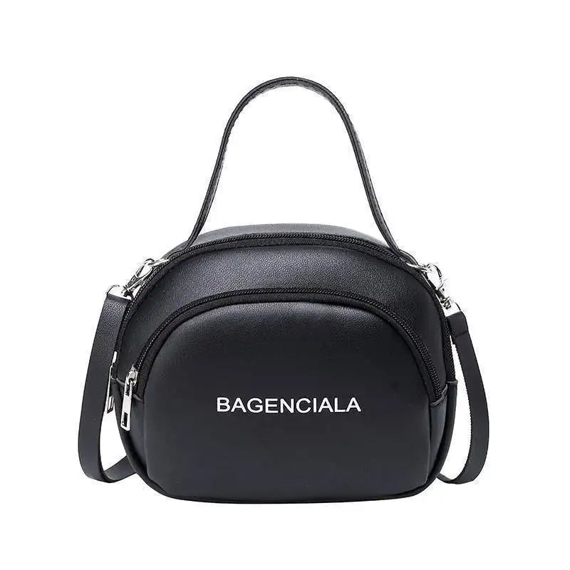 OkoLive Small Round Bag One Shoulder Diagonal Student Summer Handbag