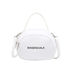 OkoLive Small Round Bag One Shoulder Diagonal Student Summer Handbag