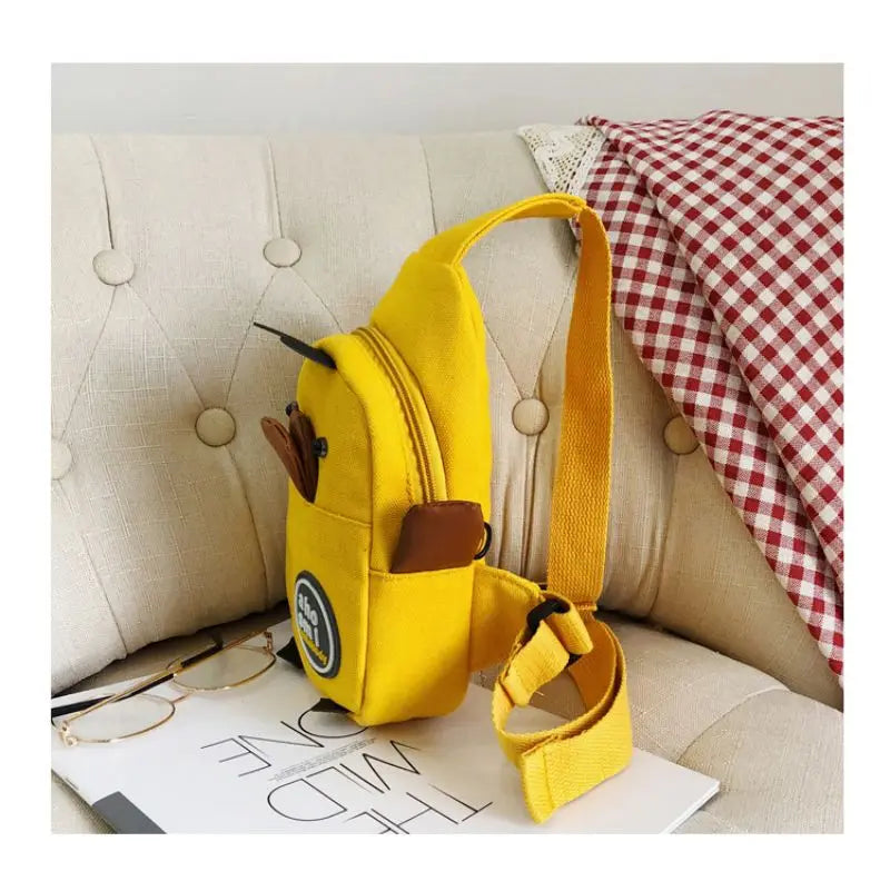 OkoLive SB0014 Canvas Crossbody Bags for Women Casual Chest Bag