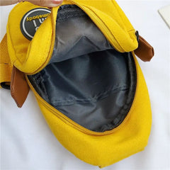 OkoLive SB0014 Canvas Crossbody Bags for Women Casual Chest Bag