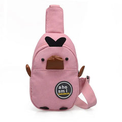 OkoLive SB0014 Canvas Crossbody Bags for Women Casual Chest Bag