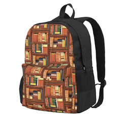 Vintage Style Book Bag for School and Travel