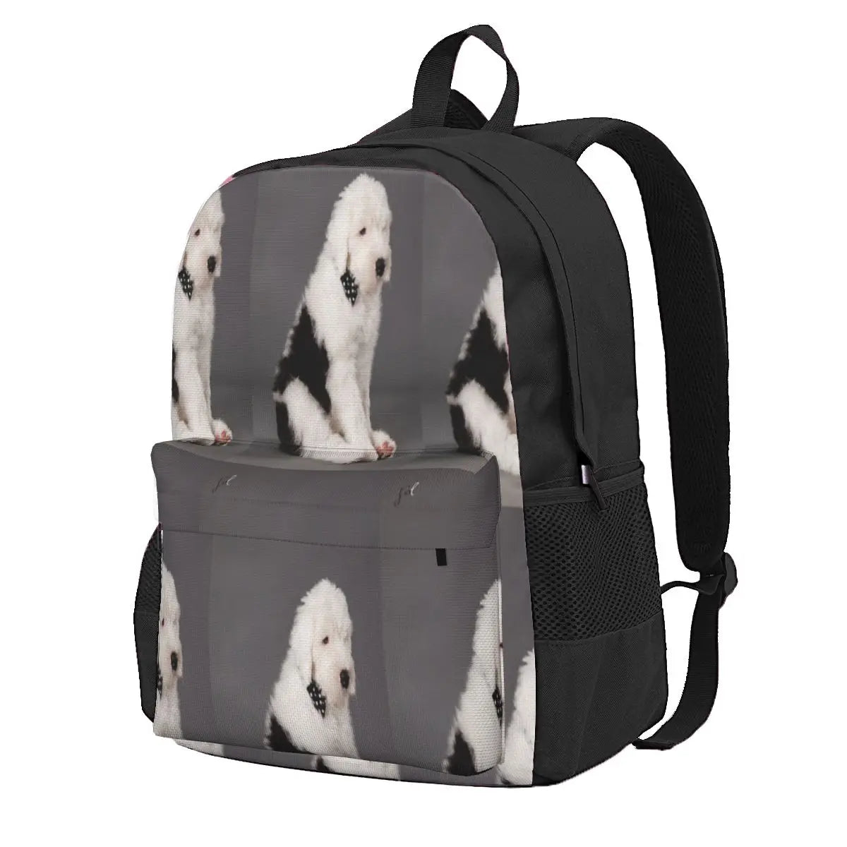 Old English Sheepdog Backpack Men Women Travel Bag