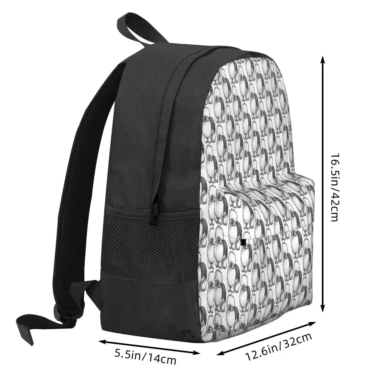 Old English Sheepdog 2 Backpacks Men's & Women's Bag
