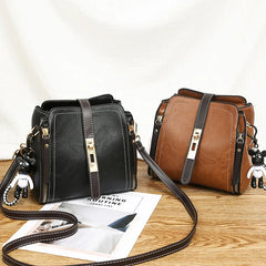 Winter Women's Shoulder Messenger Bag Bucket Bag
