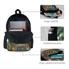 Fairytale 1 Backpacks Men's and Women's Schoolbag Travel Bags