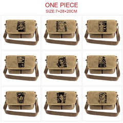 One Piece Anime Luffy Cosplay Shoulder Bag Law Skull Crossbody Messenger