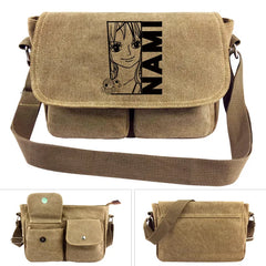 One Piece Anime Luffy Cosplay Shoulder Bag Law Skull Crossbody Messenger