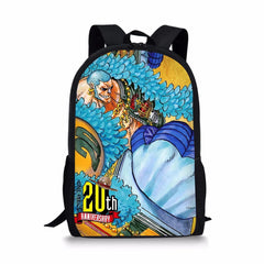 One Piece Element Printing Pattern School Backpacks Personalized Kids Daypack
