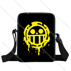 One Piece Luffy Zoro Shoulder Bag Messenger Bag Boys Girls Crossbody Handbag