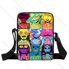 One Piece Luffy Zoro Shoulder Bag Messenger Bag Boys Girls Crossbody Handbag