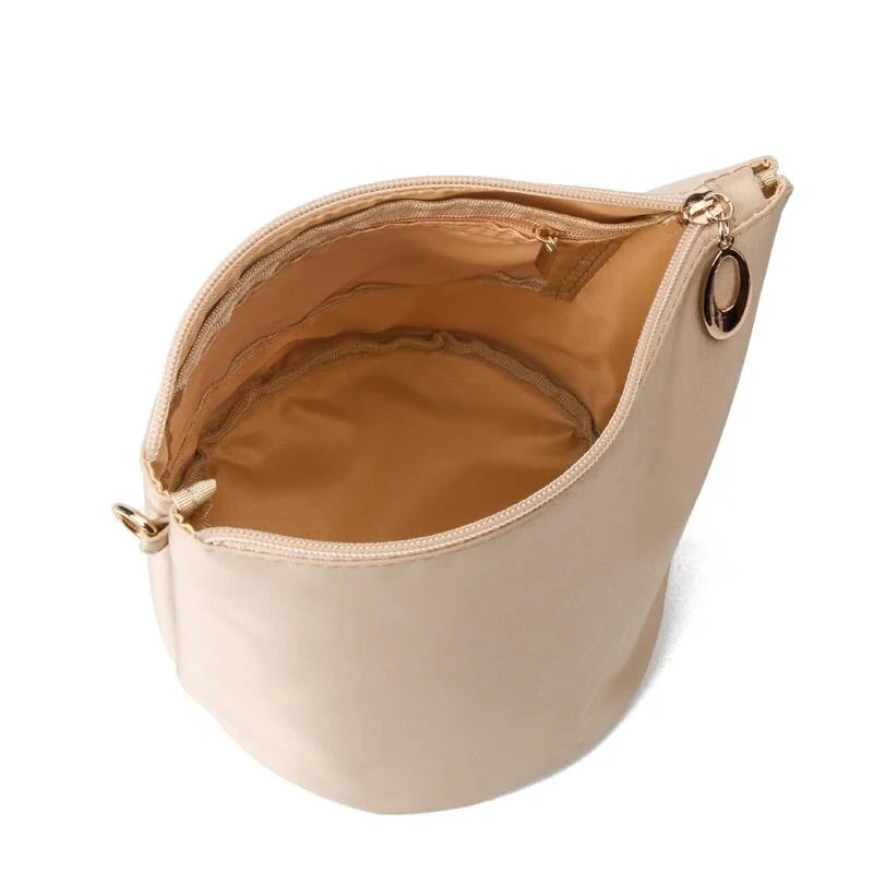 Organizer Bag for Bucket Handbag - Apricot