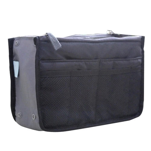 Nylon Travel Insert Organizer Handbag Purse Liner Lady Makeup Bag