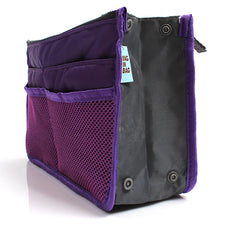 Nylon Travel Insert Organizer Handbag Purse Large Liner Cosmetic Bag