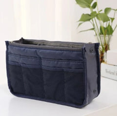Nylon Travel Insert Organizer Handbag Purse Makeup Cosmetic Bag