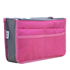 Nylon Travel Purse Organizer Insert Bag