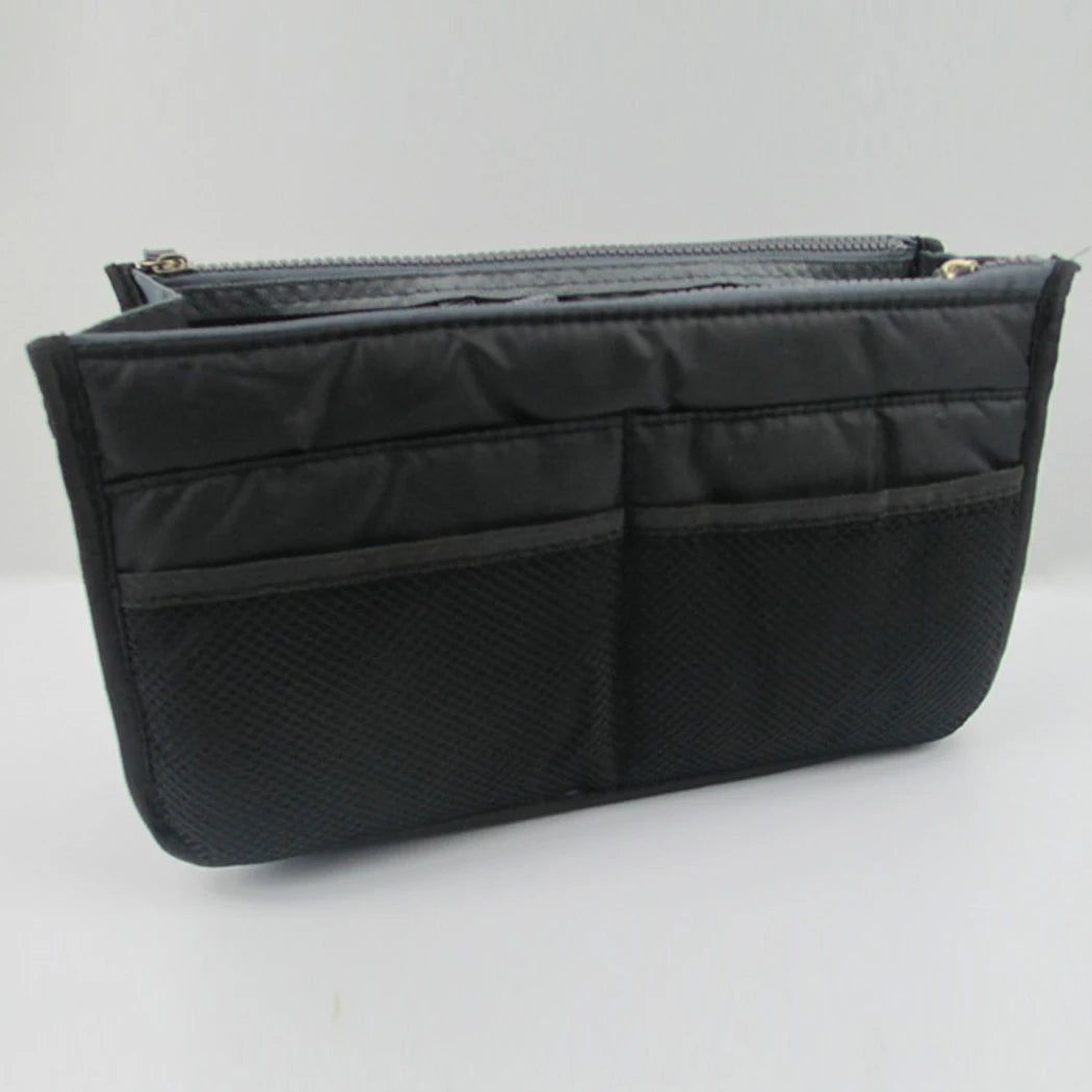 Nylon Travel Purse Organizer Insert Bag