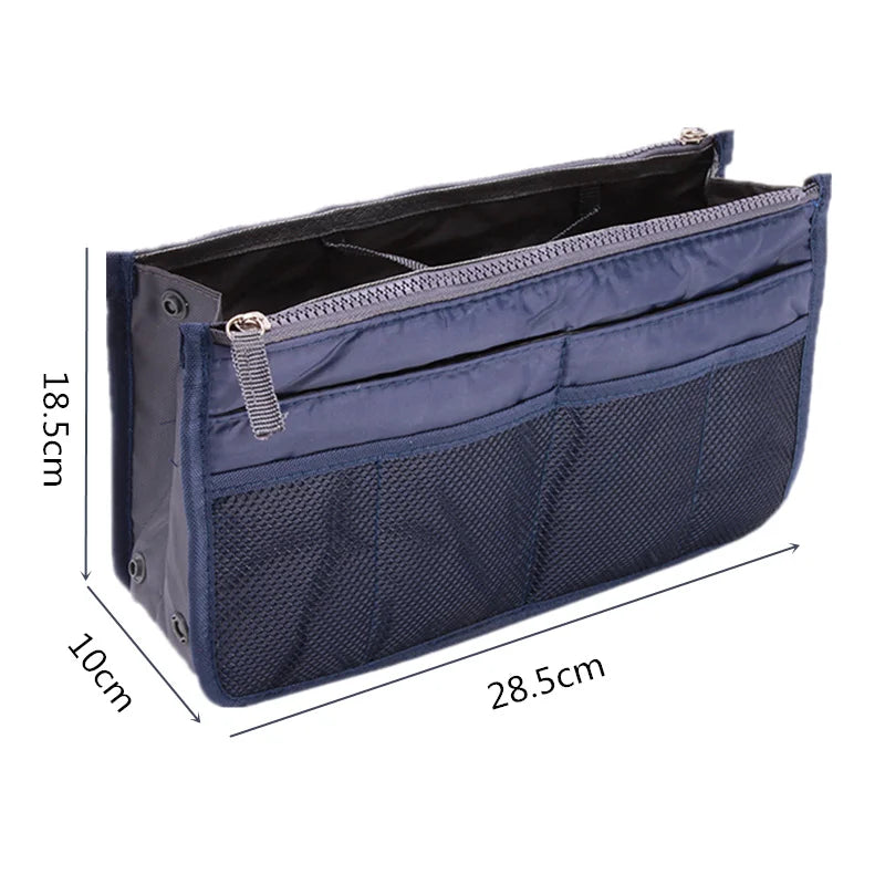 Organizer Insert Women Storage Bag Nylon Travel Insert Organizer Handbag Purse