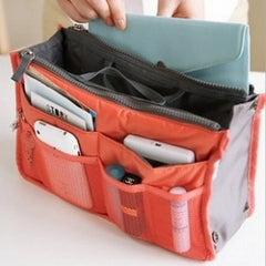 Organizer Insert Women Storage Bag Nylon Travel Insert Organizer Handbag Purse