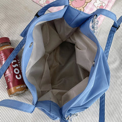 Large-capacity College Student Shoulder Bag
