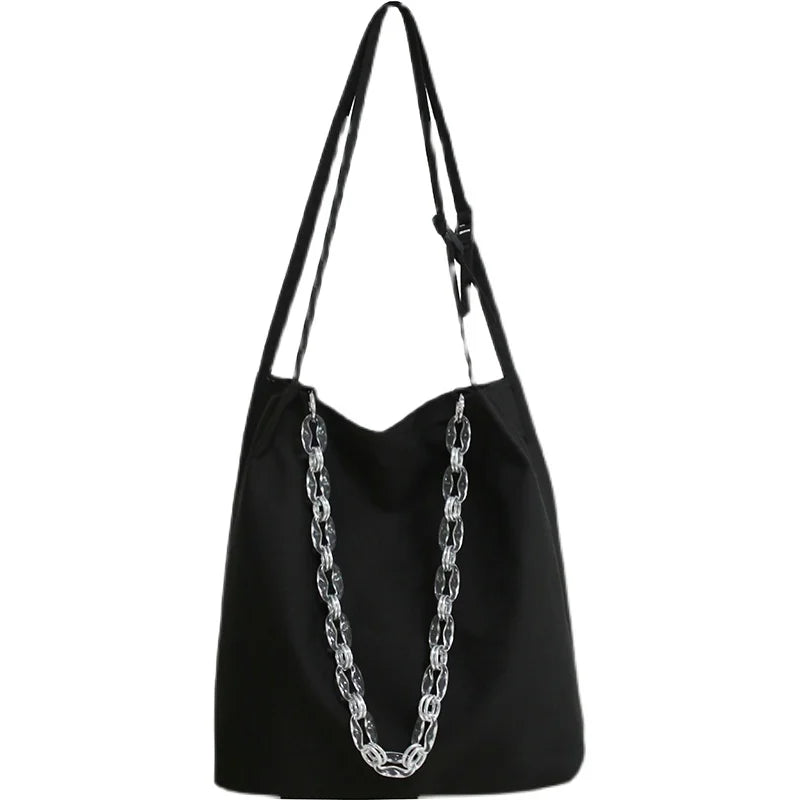 Large-capacity College Student Shoulder Bag
