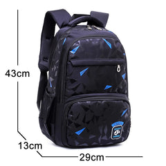 Orthopedic Children School Bags for Boys Backpacks Student Bag Print Backpack