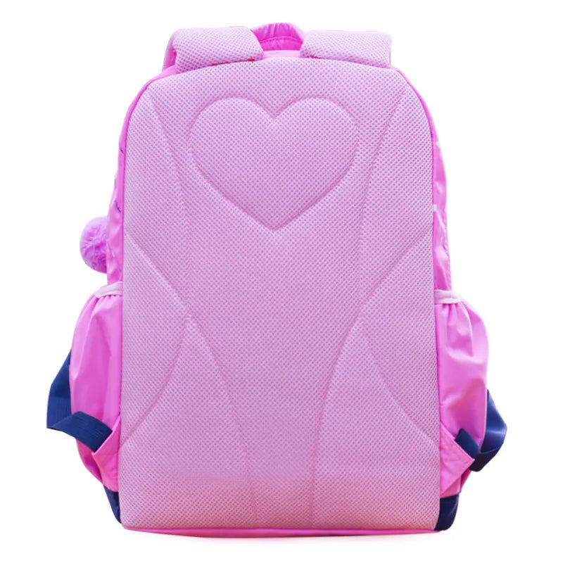 Orthopedics School Bags for Teenagers Girls Waterproof Backpack