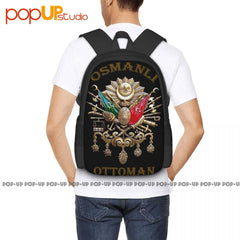 Ottoman Army Backpack Large Gym Sports Style Art Print