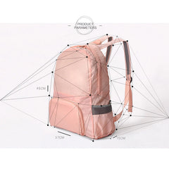 Waterproof Outdoor Backpack Folding Bag Multi-function Travel Portable